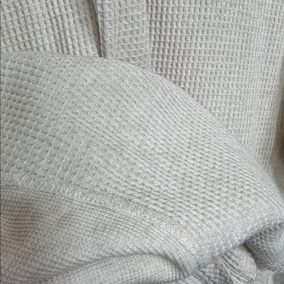 AAerie Women’s Anytime Fave Waffle Oversized Shirt  Sz M - Picture 6 of 9